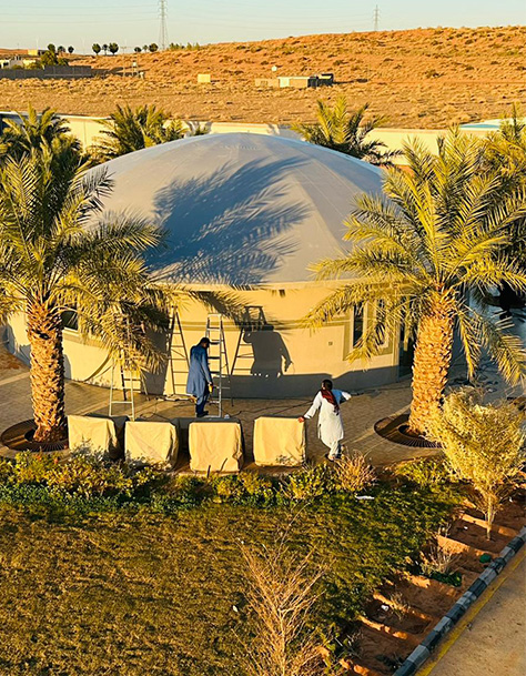 خيمة فاخرة في المملكة العربية السعودية من خيمة غزال 1